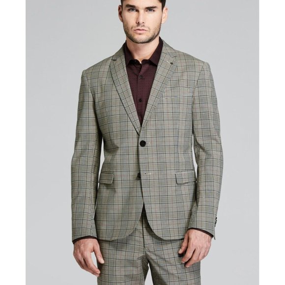 Guess By Marciano Men’s Two Buttons Notch Blazer Stretch Size EU-50 / US-M